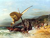 Georges Washington Famous Paintings - The Fishermen's Departure